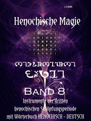 cover image of Henochische Magie--Band 8
